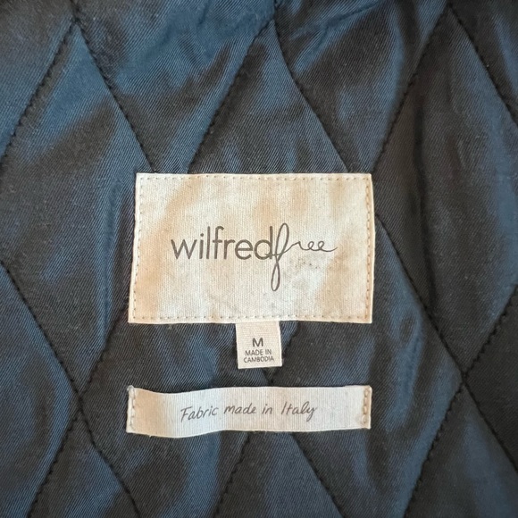 Wilfred Free Black Hooded Jacket – Size M - Picture 2 of 5